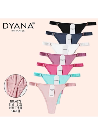 Фото Dyana Труси жіночі Dyana Intimates 6578 2а (22012) – Стрінги, колір <color>, ціна 39.93<currency>