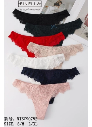 Фото FINELLA Жіночі трусики FINELLA 90782 6д Різні кольори () – Норма, колір <color>, ціна <currency>